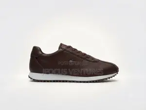 Brown Lacoste Shoe
