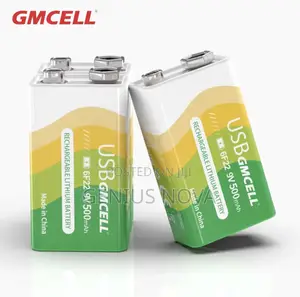 Rechargeable 9 Volt Battery 500 Mah