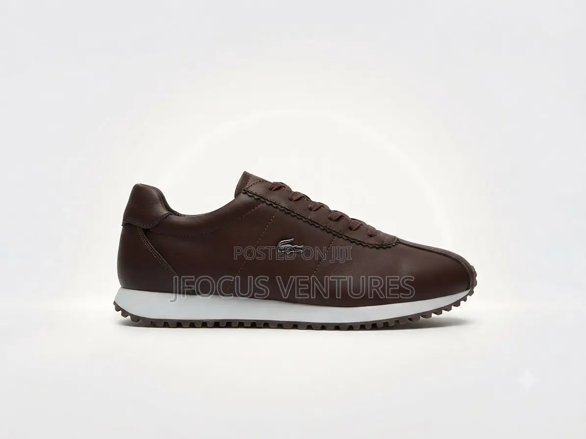 Brown Lacoste Shoe