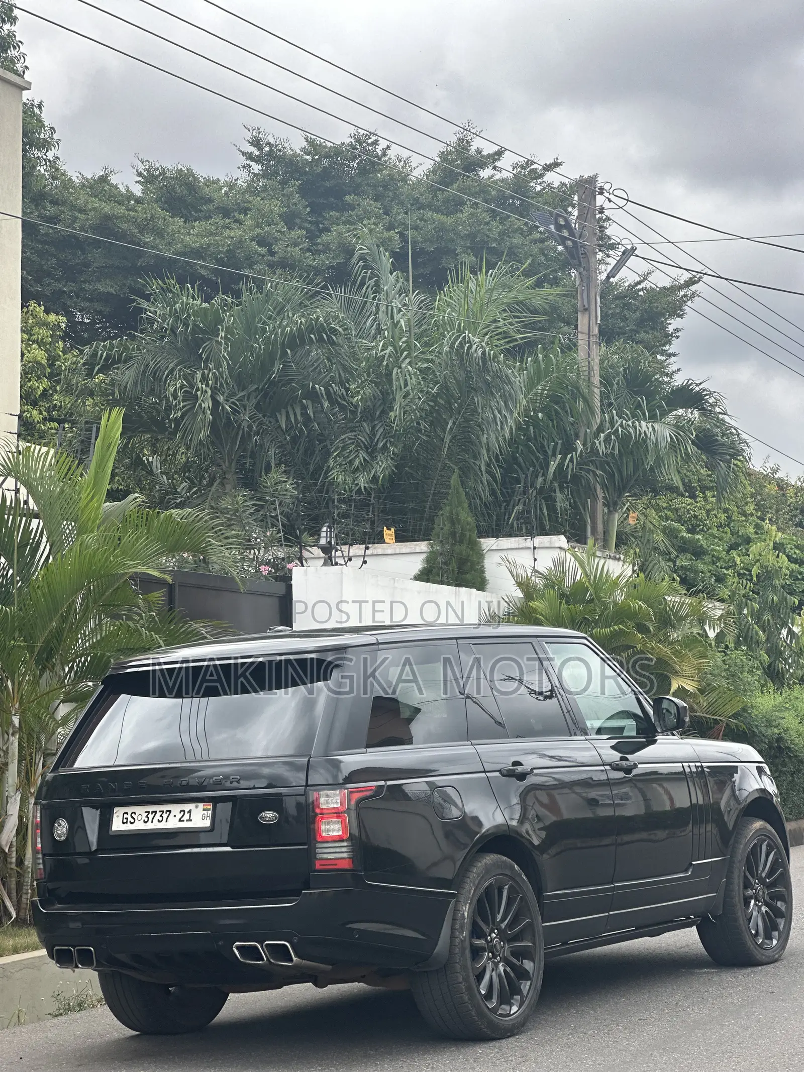 Land Rover Range Rover Vogue 2015 Black