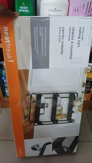 Neatfreak 3-Tier Extra-Wide Rolling Cart