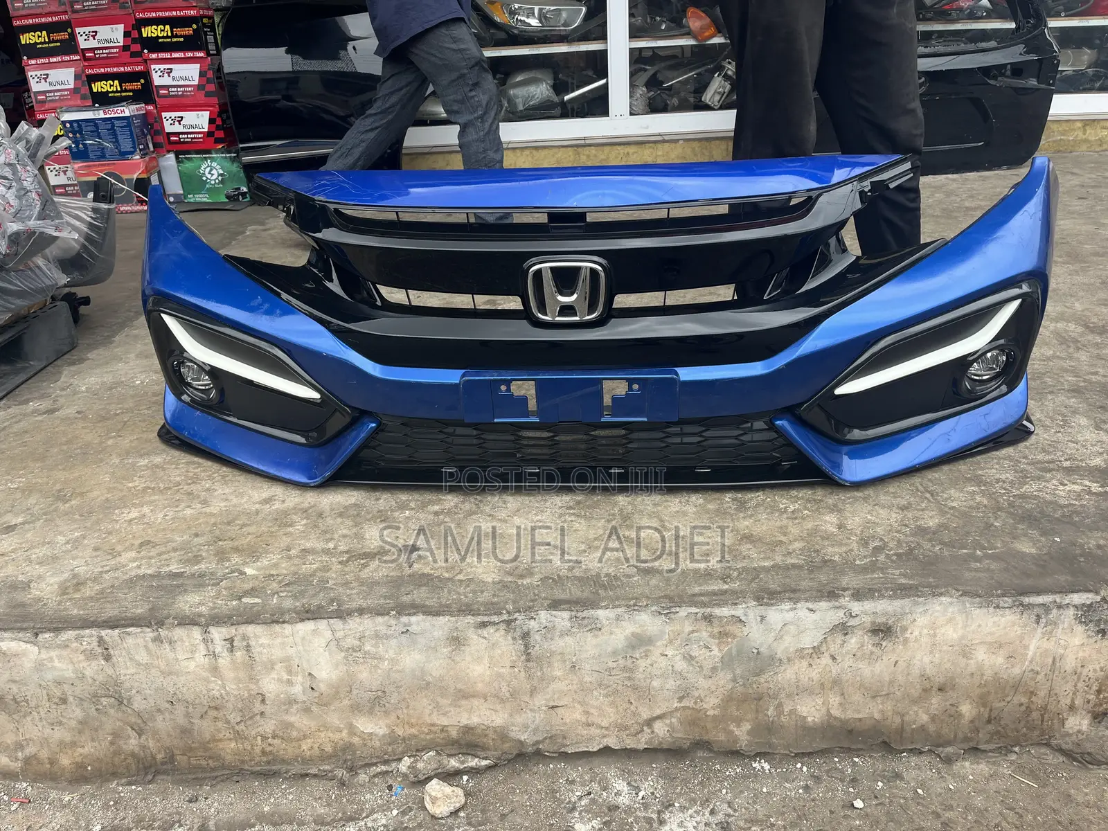 Honda Civic HB 2019 to 2021 Front Bumper Complete.