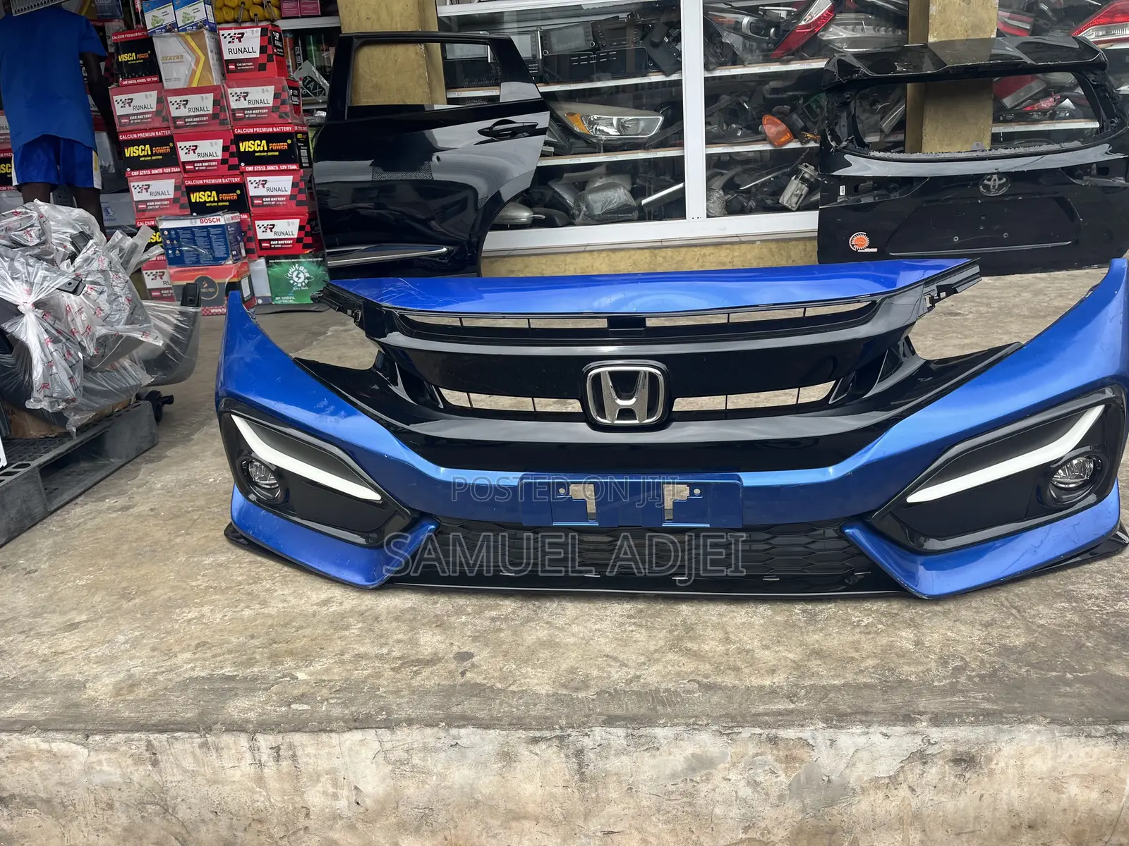 Honda Civic HB 2019 to 2021 Front Bumper Complete.