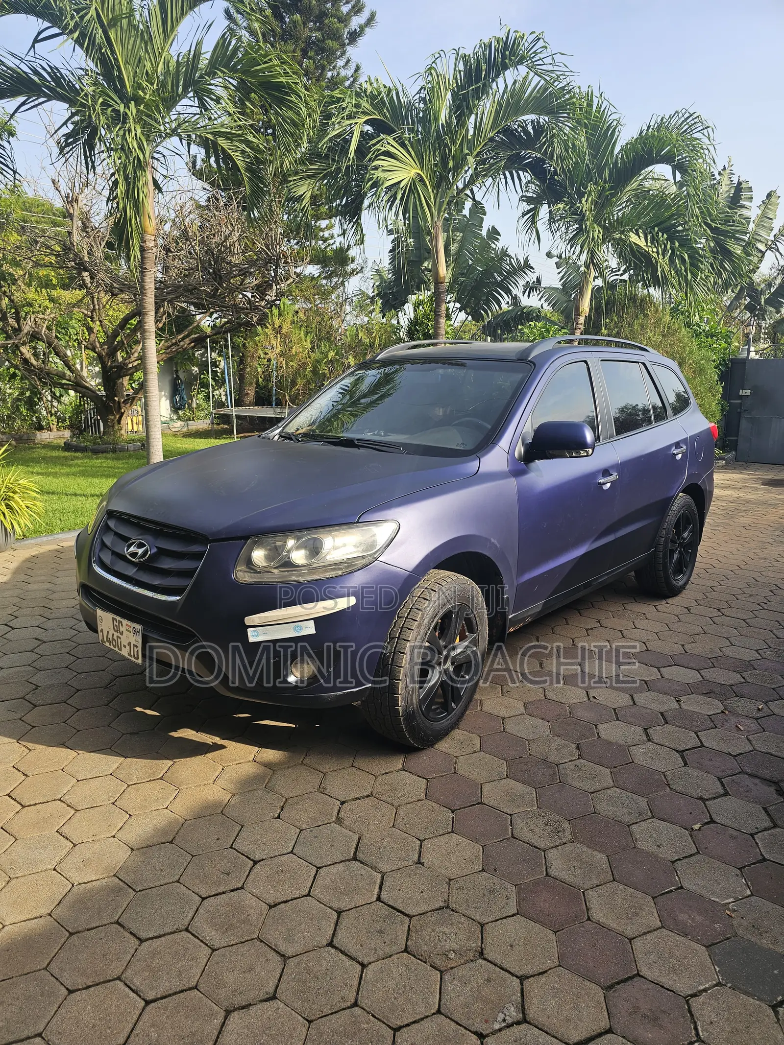Hyundai Santa Fe Limited 2010 Blue