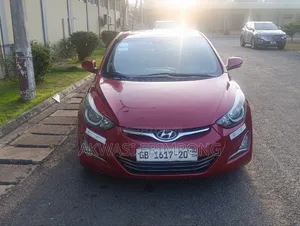 Hyundai Elantra Limited 4dr Sedan (1.8L 4cyl 6A) 2014 Red