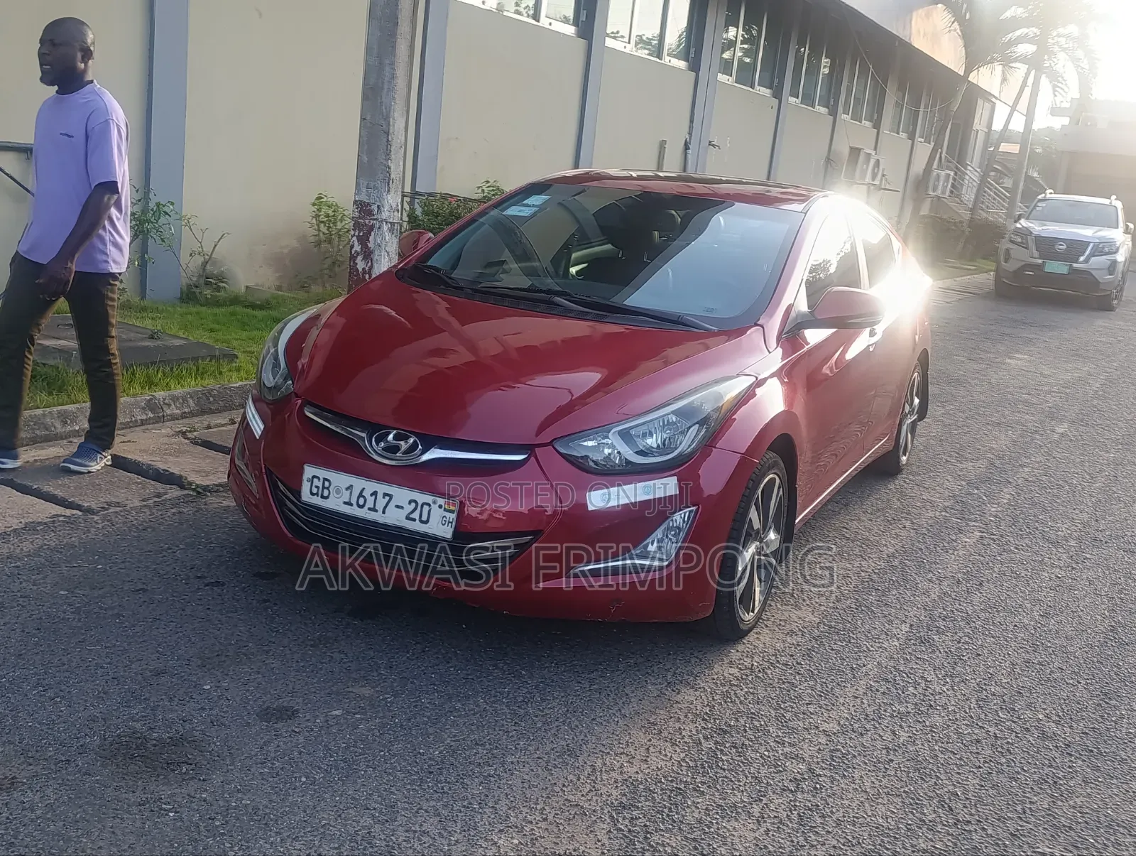 Hyundai Elantra Limited 4dr Sedan (1.8L 4cyl 6A) 2014 Red