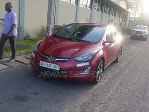 Hyundai Elantra Limited 4dr Sedan (1.8L 4cyl 6A) 2014 Red