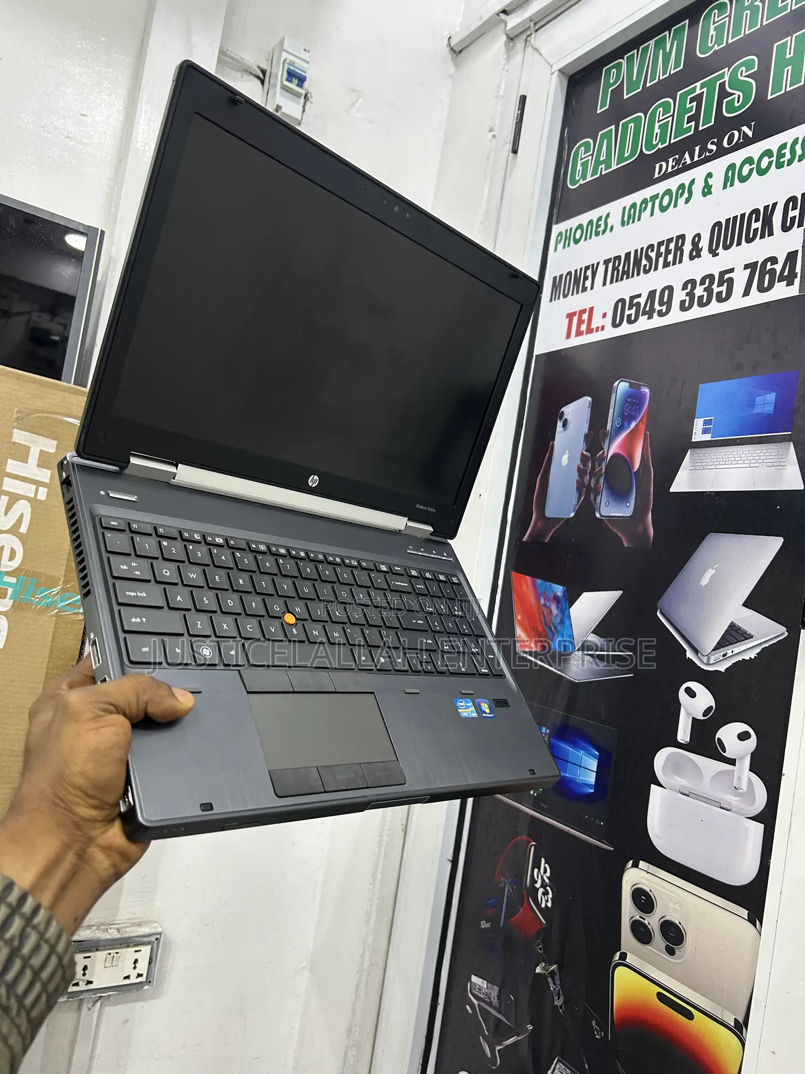 Laptop HP EliteBook 8560W 16GB Intel Core i7 HDD 1T