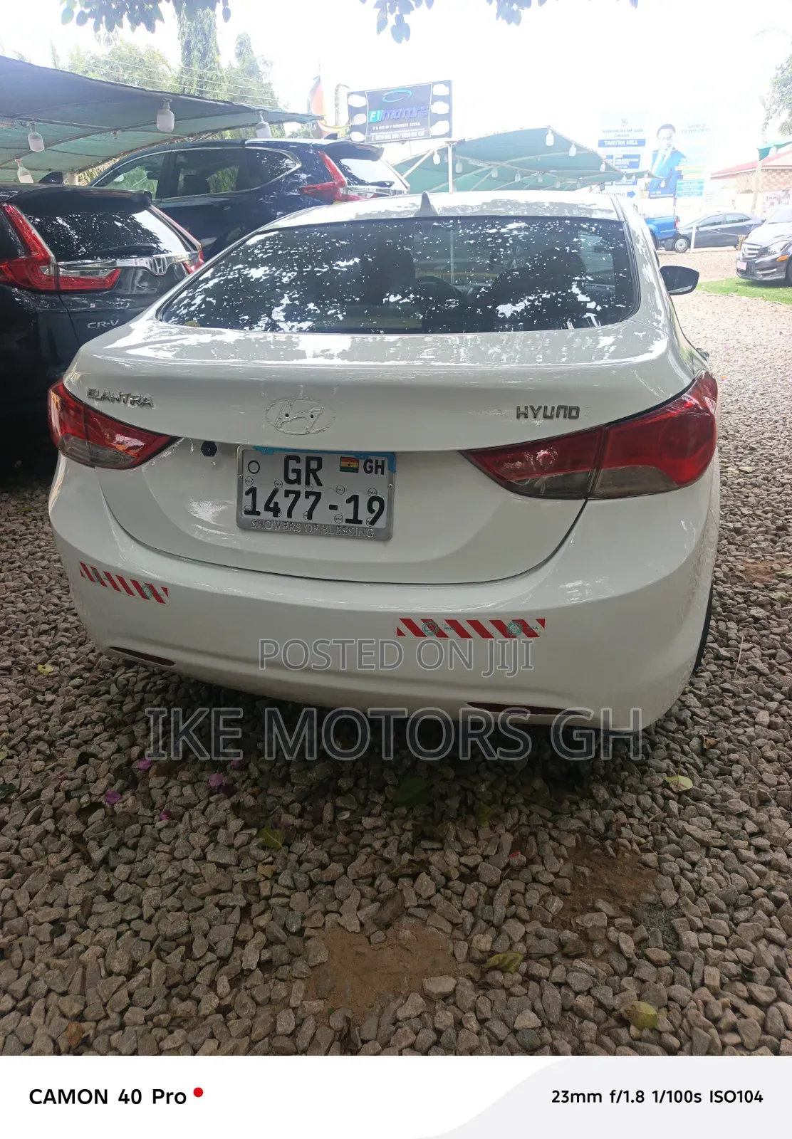 Hyundai Elantra GLS Sedan FWD (1.8L 4cyl 6A) 2013 White