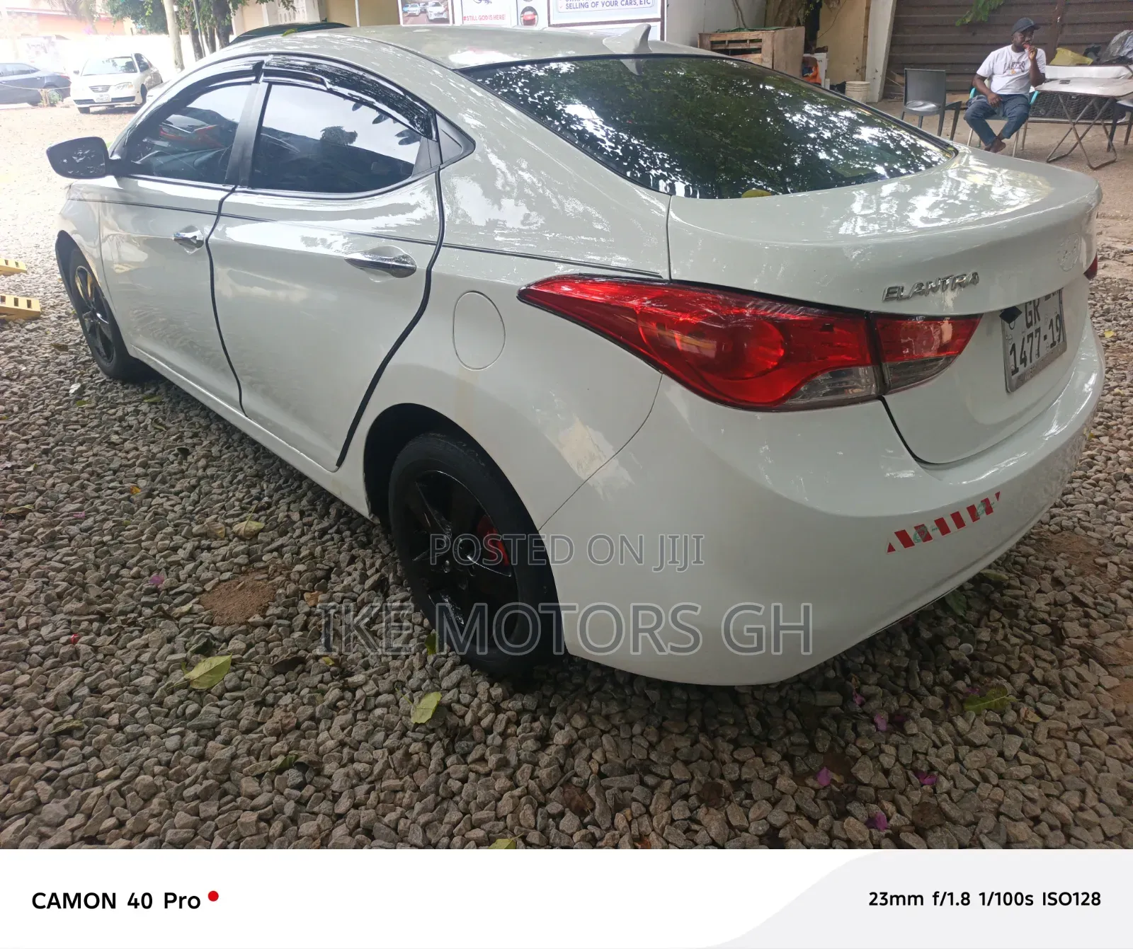Hyundai Elantra GLS Sedan FWD (1.8L 4cyl 6A) 2013 White