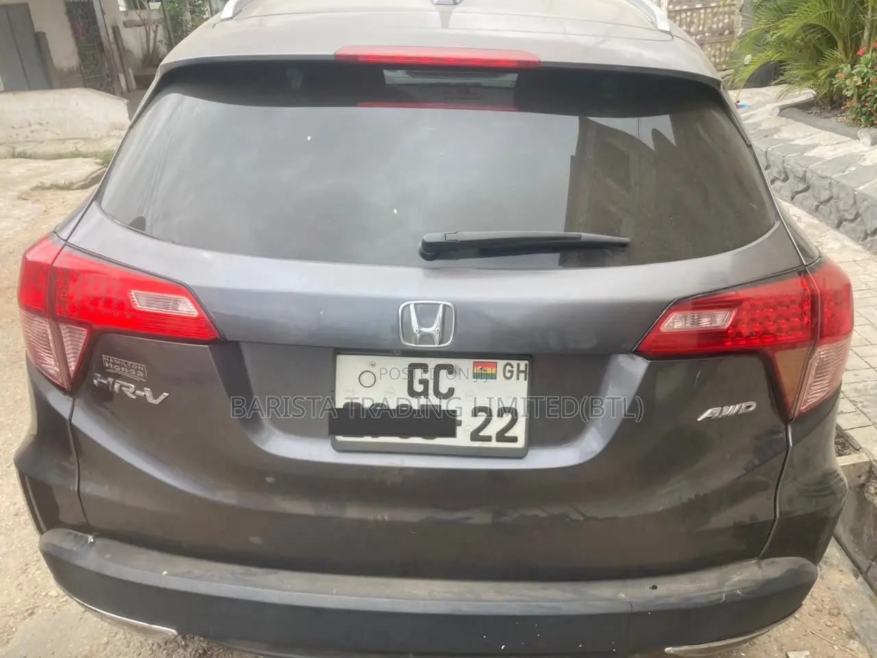 Honda HR-V EX-L w/Navigation AWD 2017 Gray