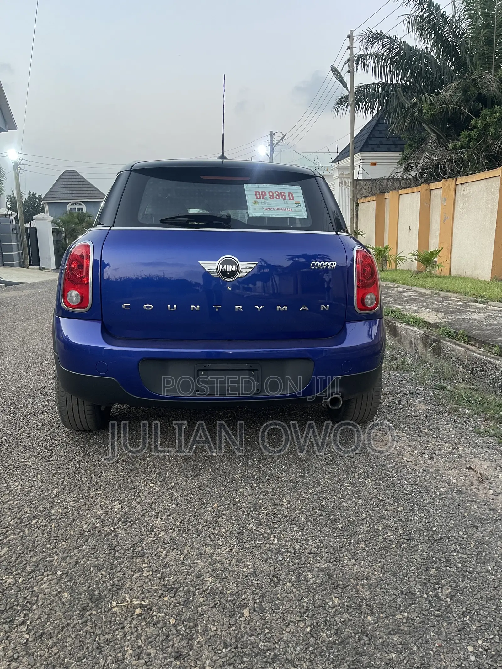 Mini Countryman 2016 Blue