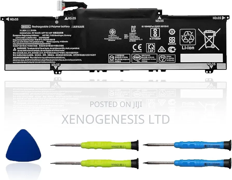 Bn03xl for HP Envy 13-Ar
