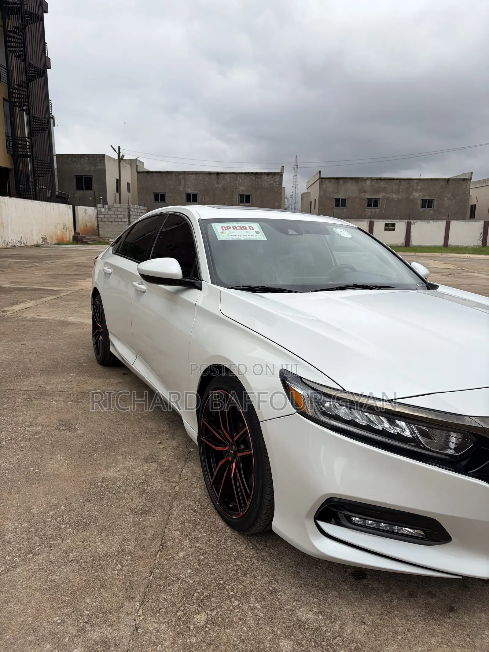 Honda Accord Sport (2.0L 4cyl Turbo 6M) 2019 White