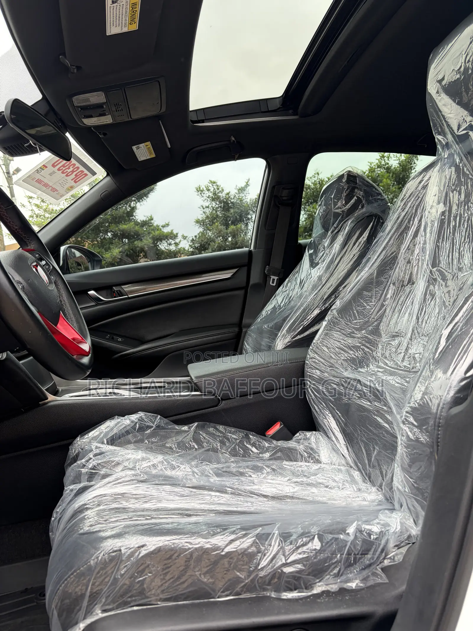 Honda Accord Sport (2.0L 4cyl Turbo 6M) 2019 White