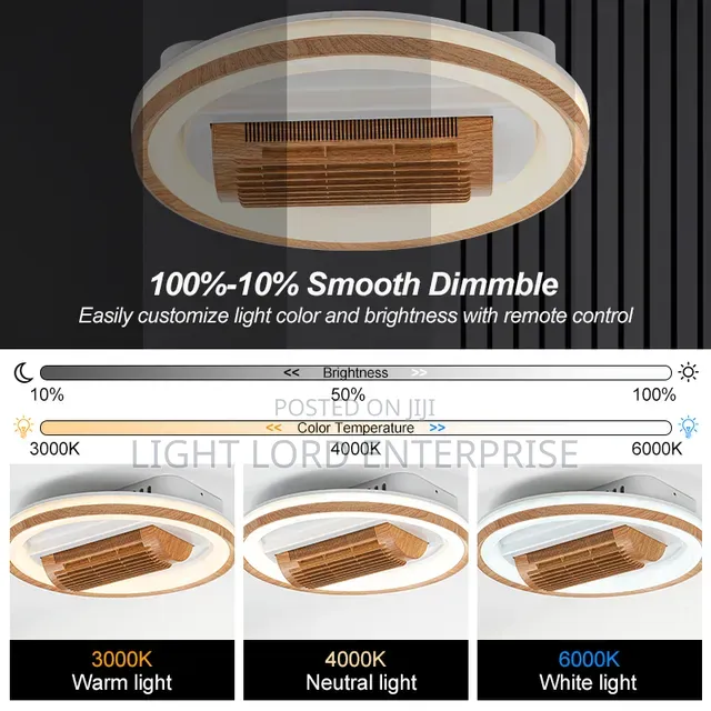 ZDSG-56463- Dimmable Voice Controls Ceiling Light