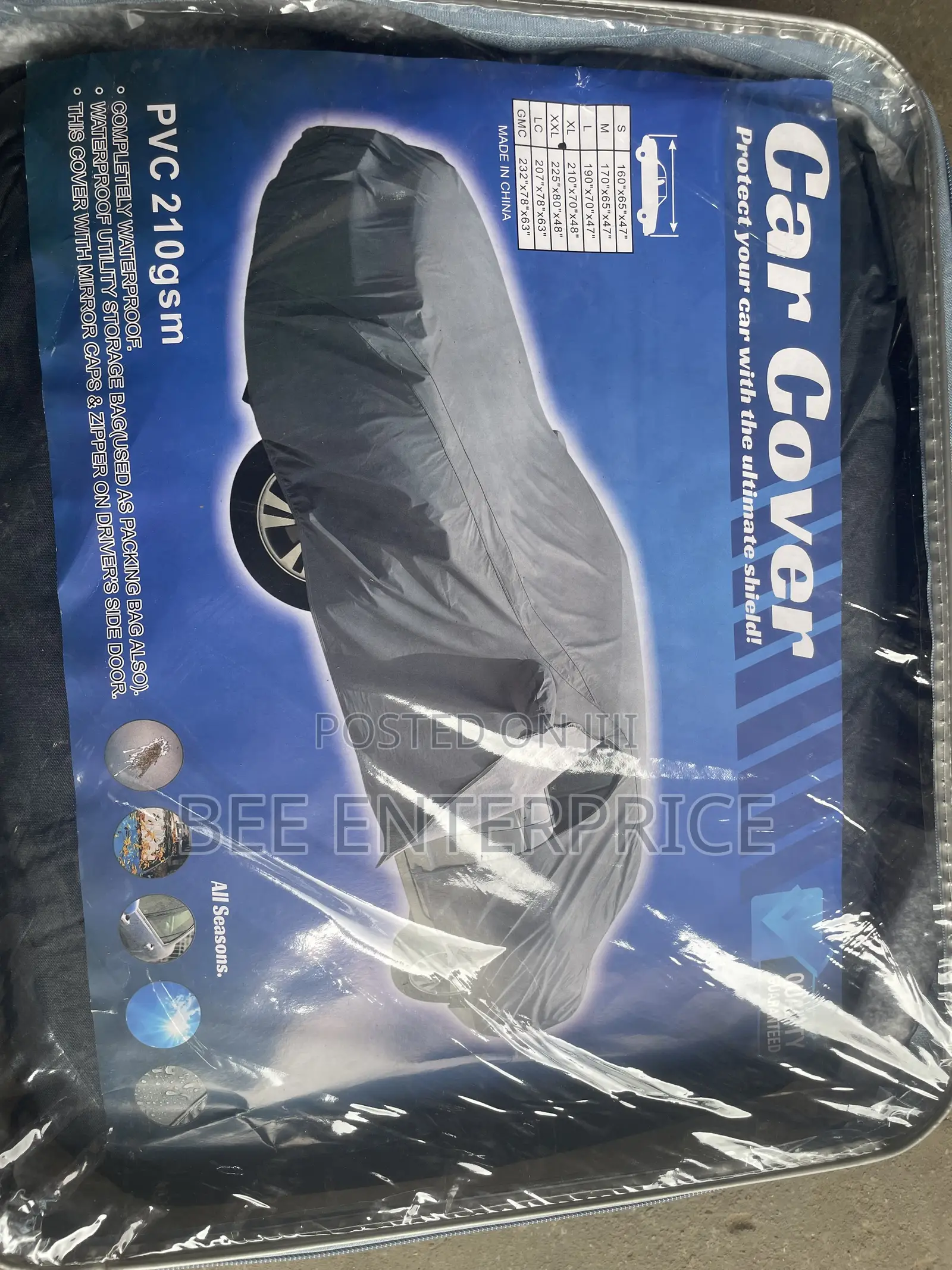 Universal PVC Waterproof Car Body Cover
