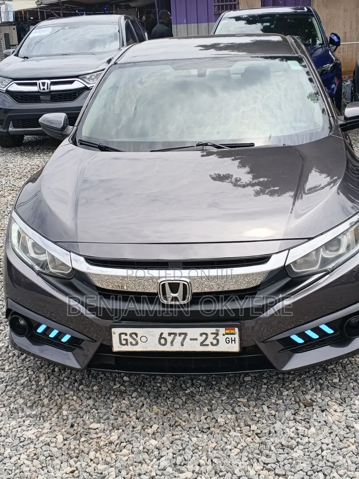 Honda Civic LX 4dr Sedan (2.0L 4cyl) 2016 Gray