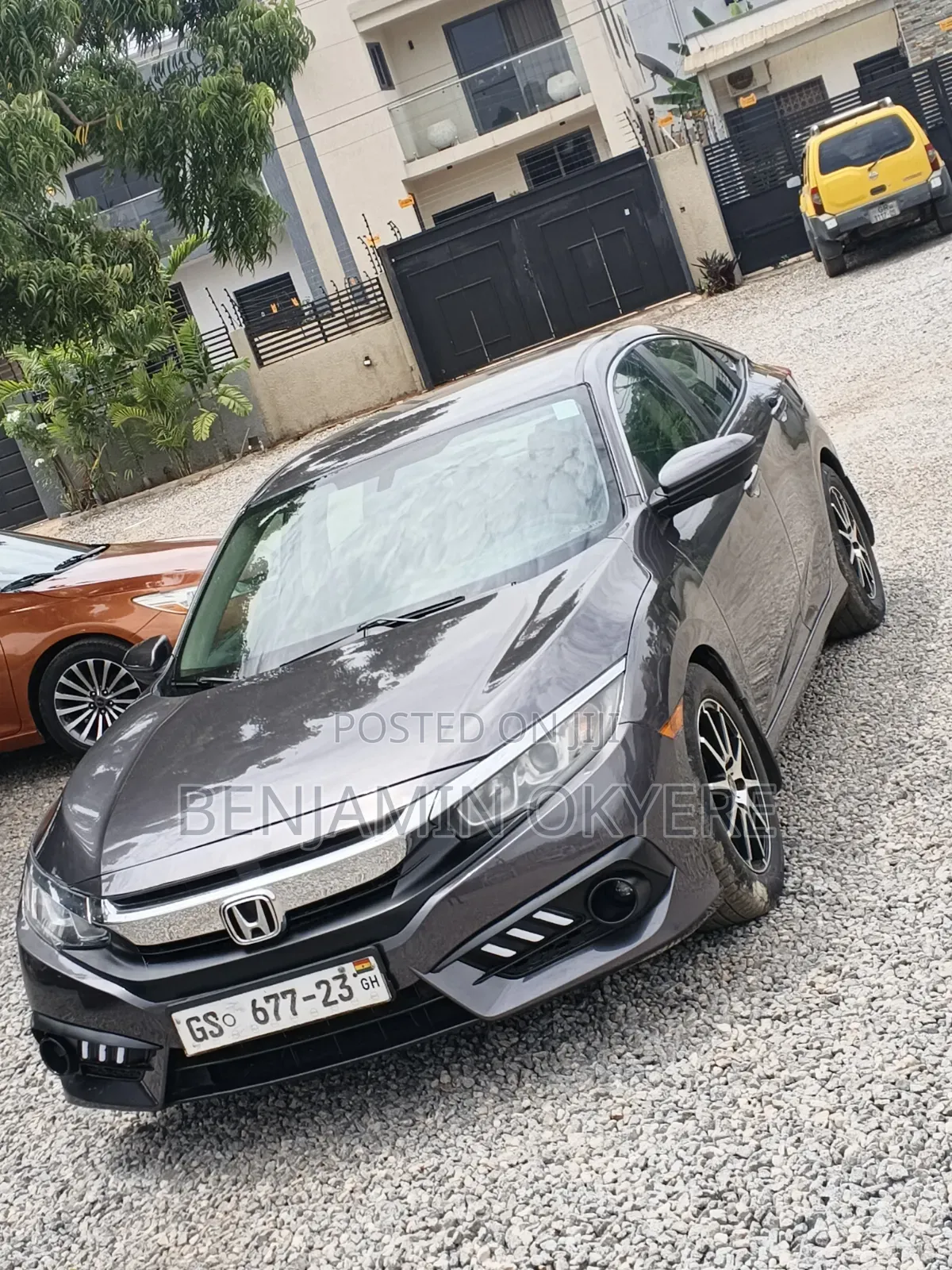 Honda Civic LX 4dr Sedan (2.0L 4cyl) 2016 Gray