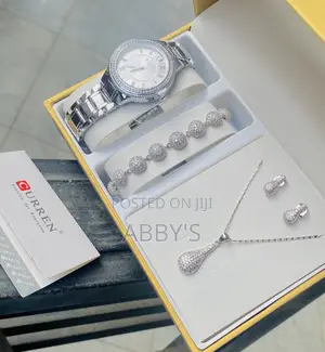 Curren 5 in 1 Elegance Ladies Jewelry Gift Set
