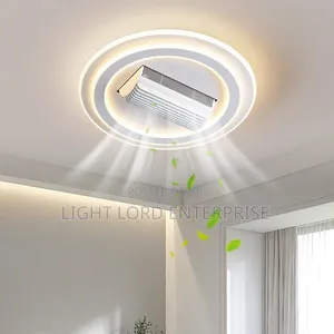 GBZA-5008- 400mm Bladless Ceiling Light With Voice Control