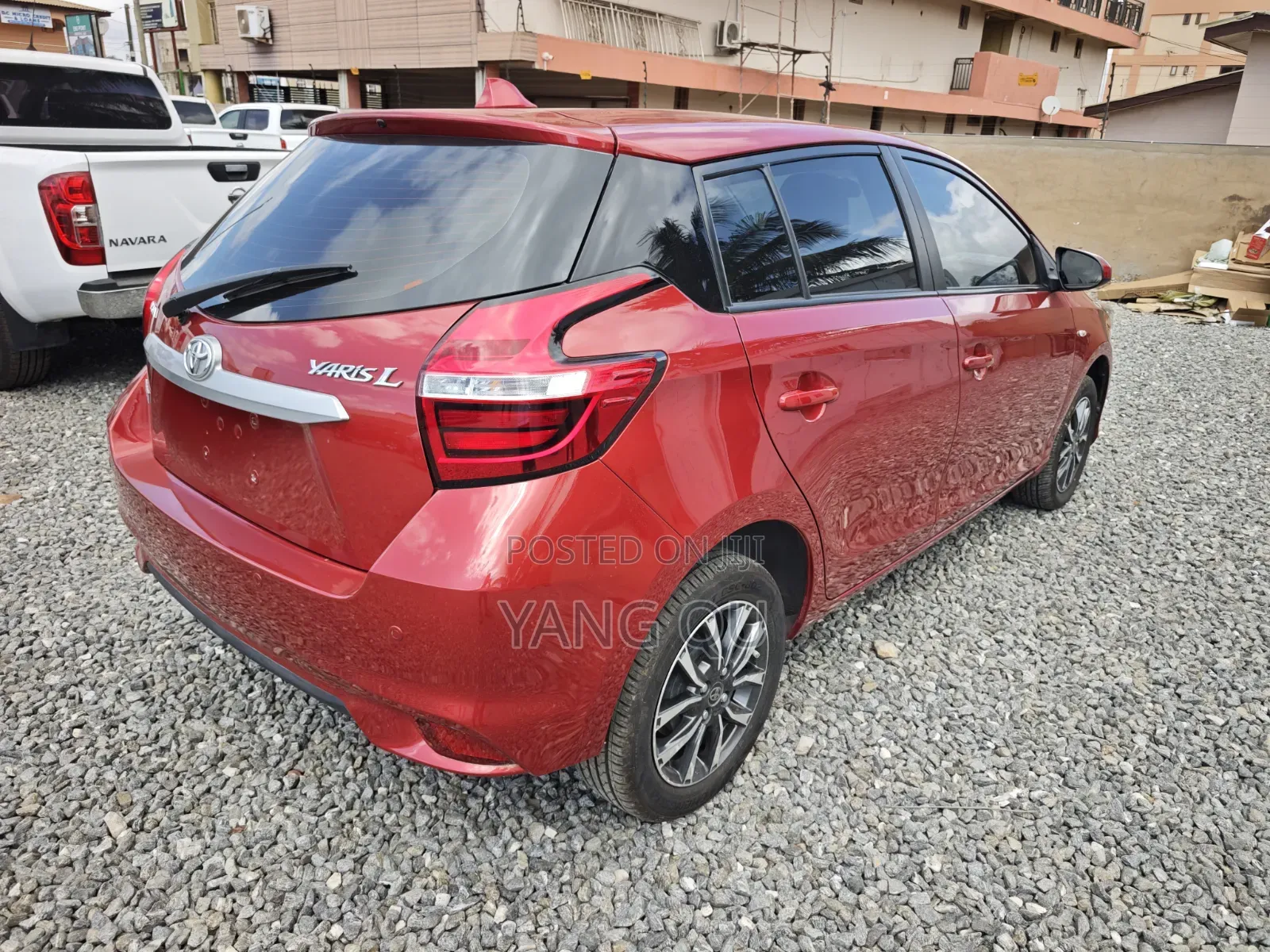 Toyota Yaris 1.5 Sedan XLE 2020 Red