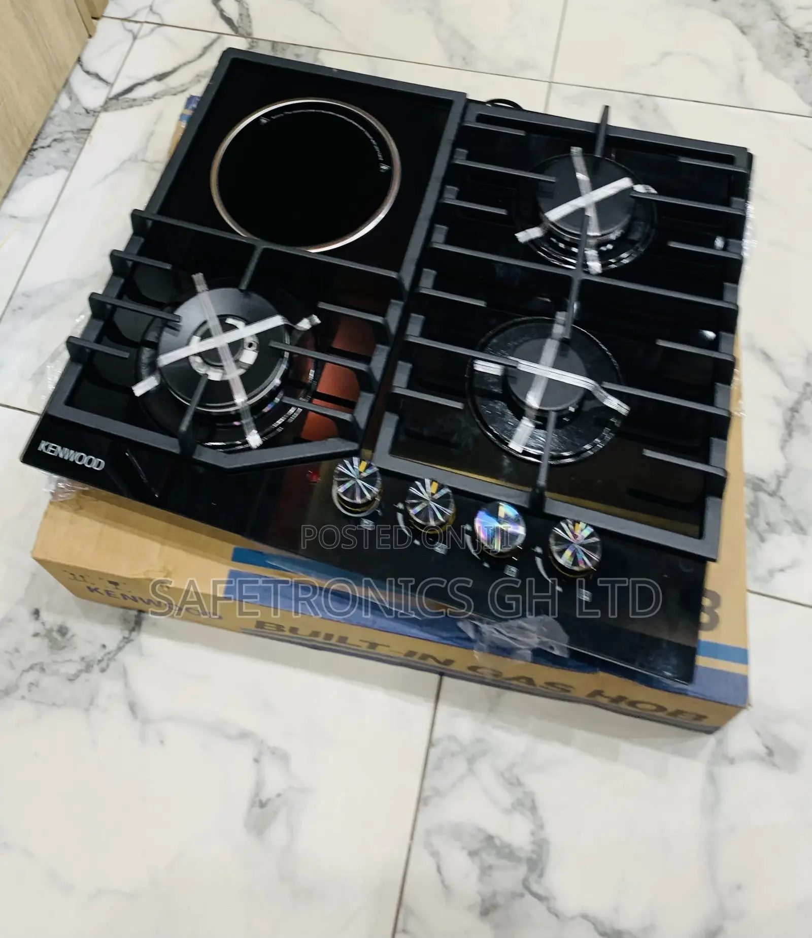 Accurate Best 60cm Inbuilt Kenwood 3+1 Electric Hob