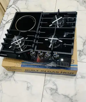 Safe Well Fortified • Kenwood 60cm Black 3+1 Inbuilt Hob