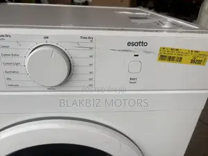 Esatto 7kg White Vented Clothes Dryer