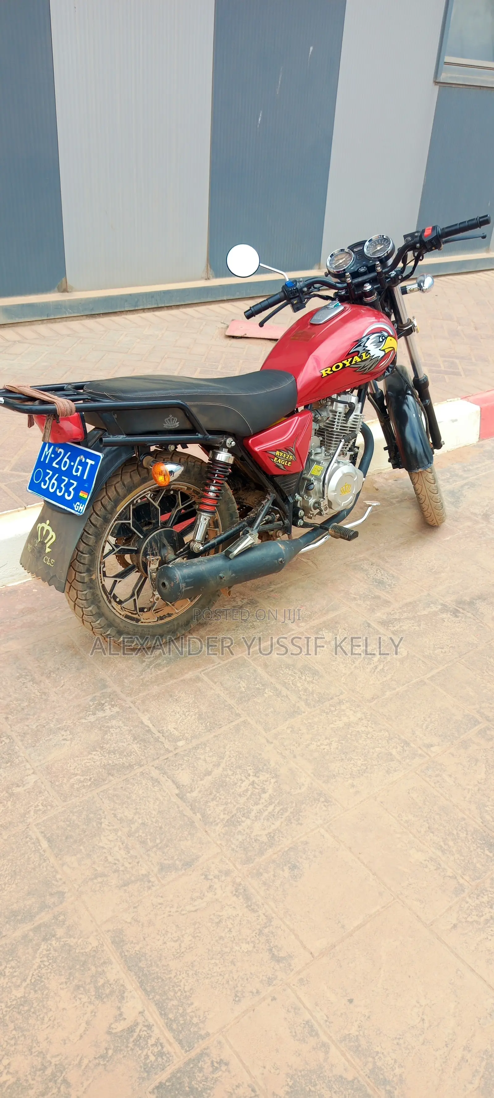 New Royal RY125 2025 Black
