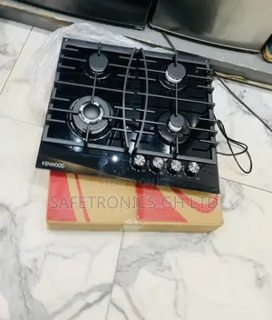 Checl Out ~ 4 Gas Hob Black Kenwood Inbuilt 60cm
