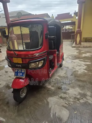 TVS King Deluxe Plus iTouch Start 2024 Red