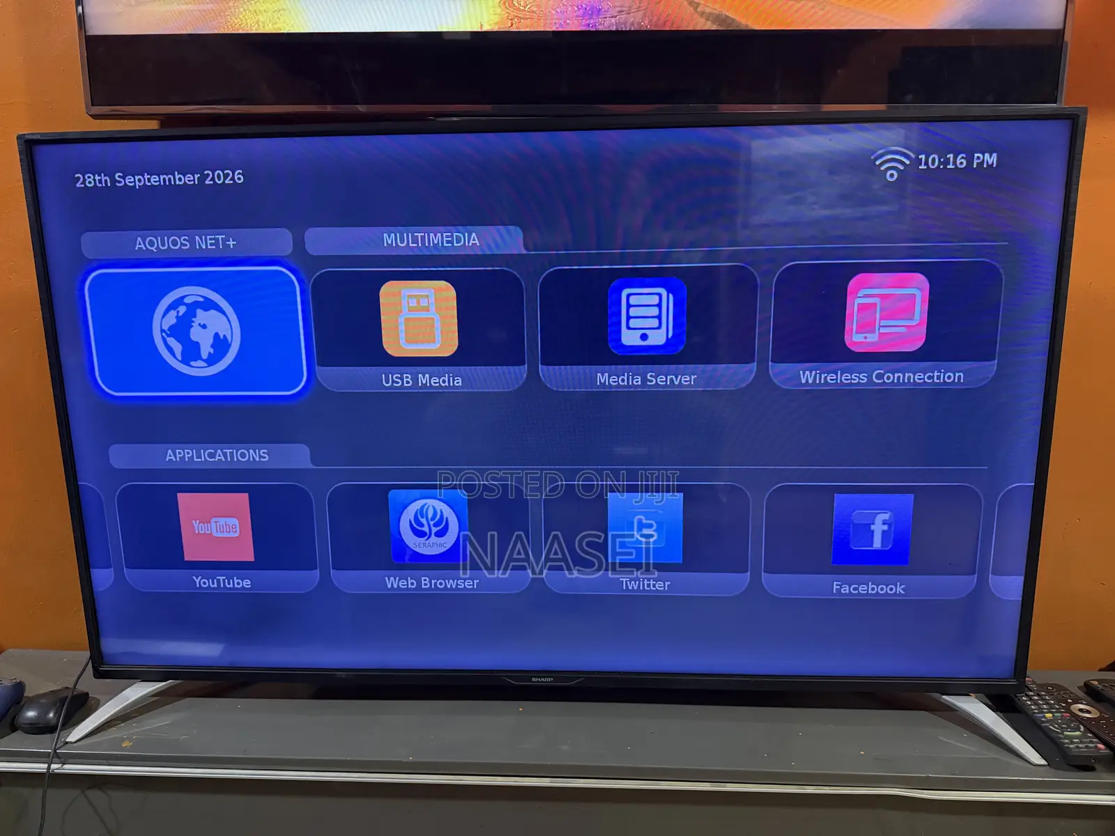SHARP 55 Smart Digital Satellite TV