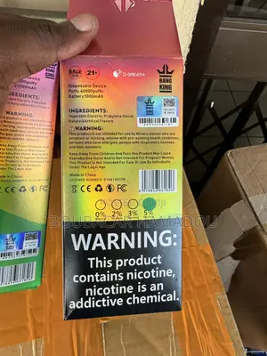 Bang King 40000puffs Rechargeable Disposable Vape-Strawberry