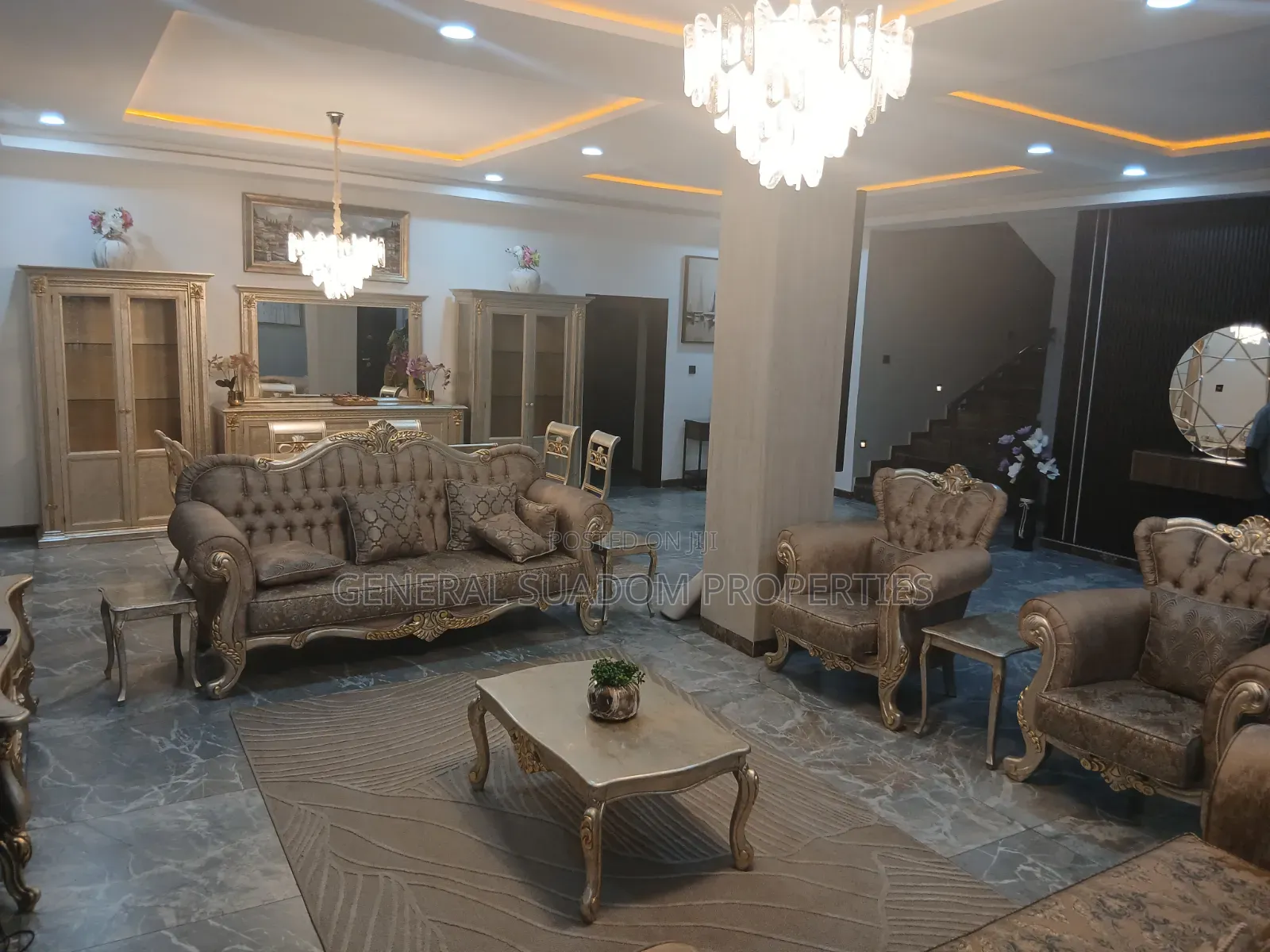 Furnished 4bdrm Duplex in Suadom Properties, Boundary Road Area