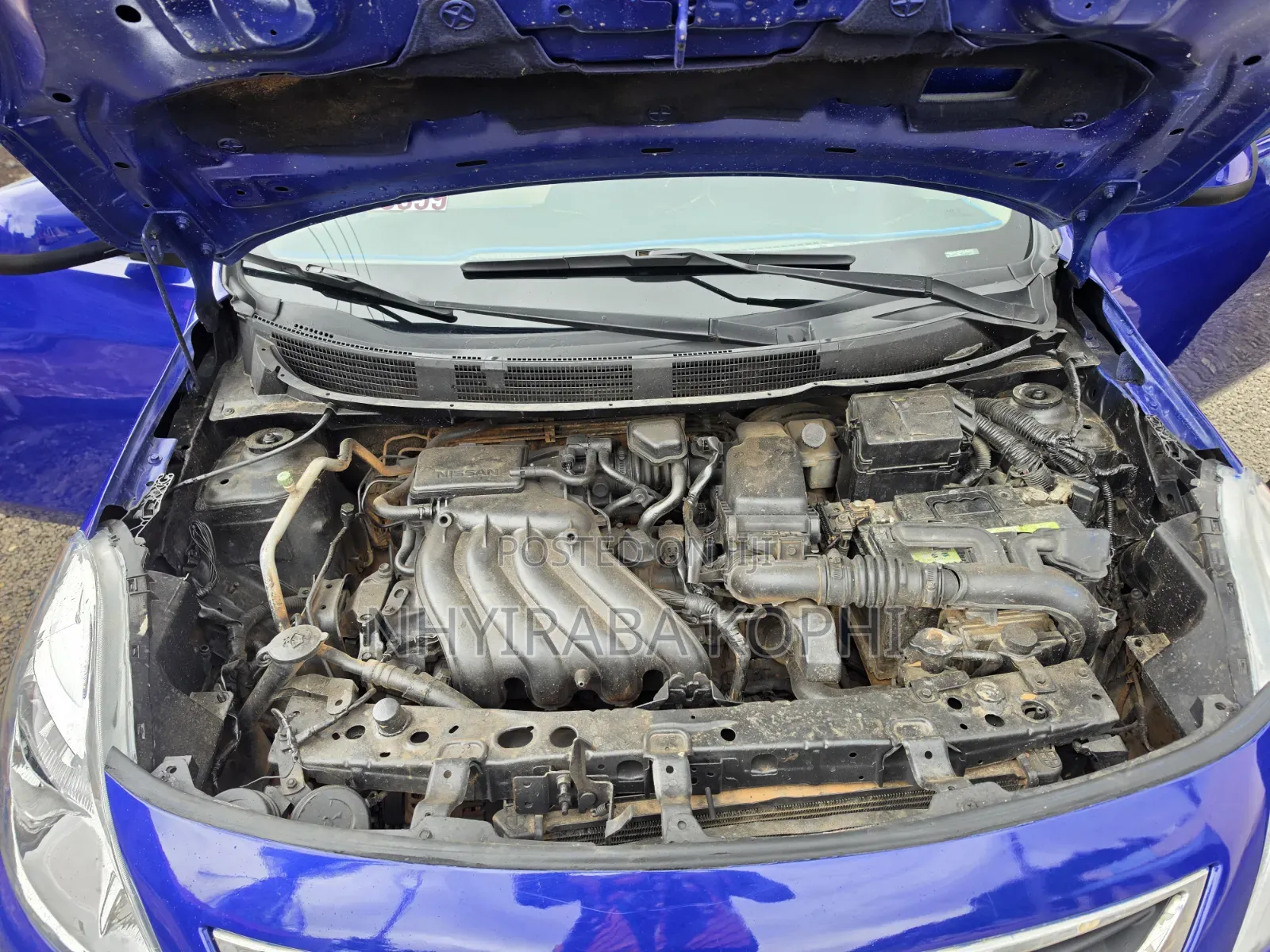 Nissan Versa 2013 Blue