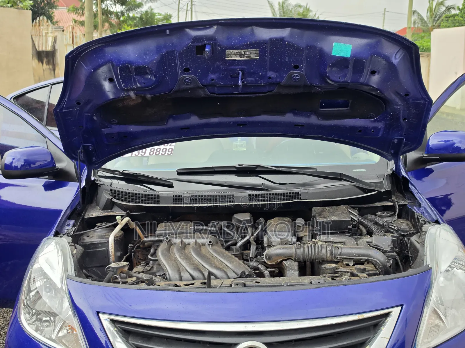 Nissan Versa 2013 Blue