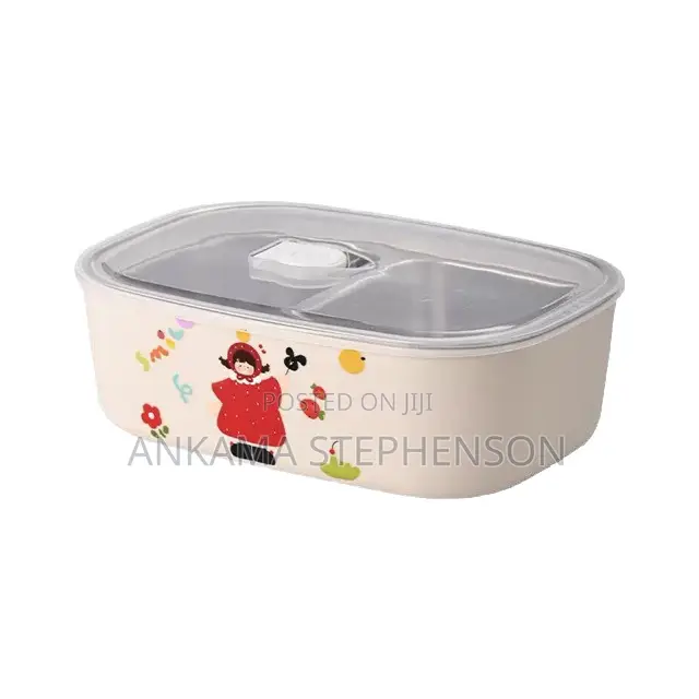 Food-Grade Stainless Steel Lunch Box, High-Value Lunch Lid, Student L