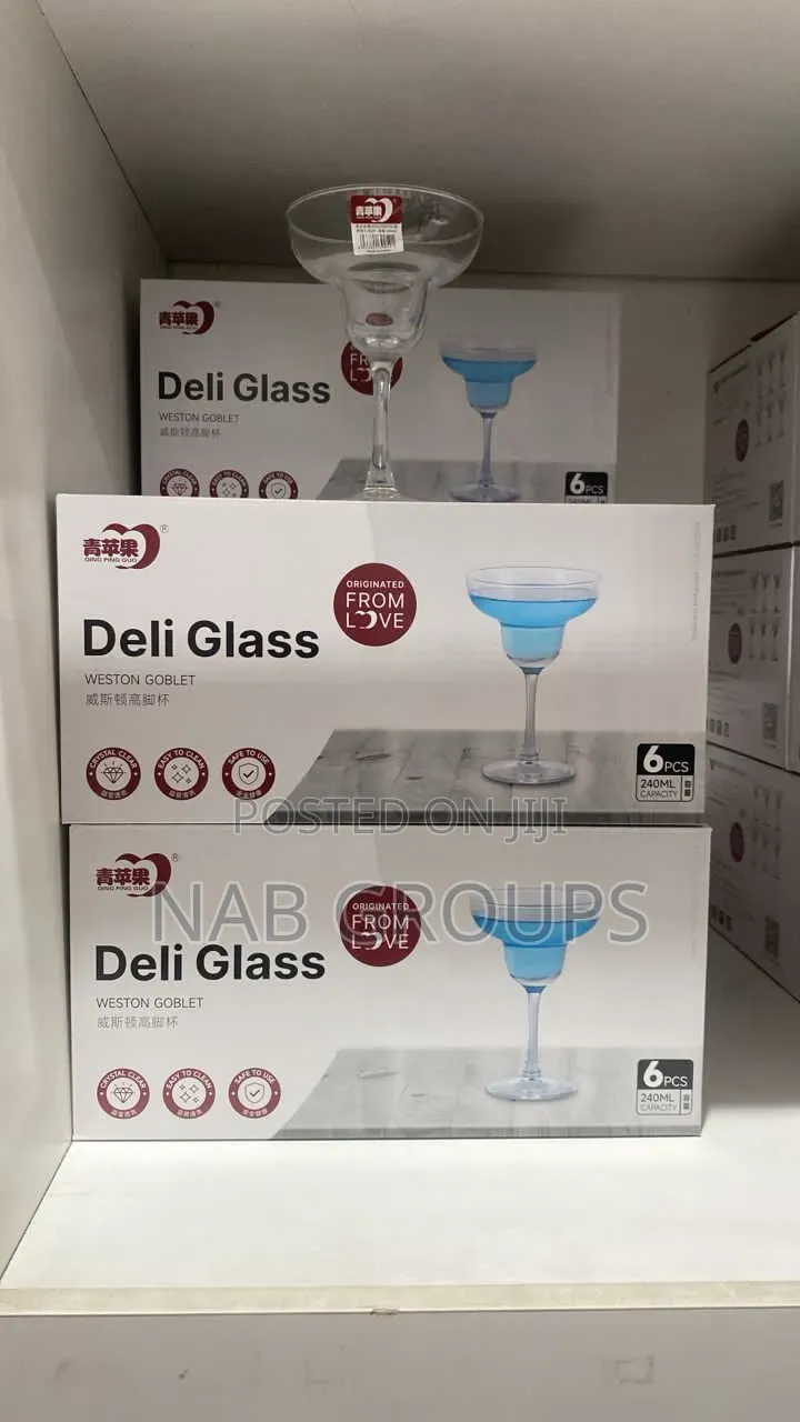 6pcs Margarita Glass