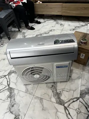 Sleek Silver Finish Nasco 1.5HP R410 Prime Split Air Conditioner