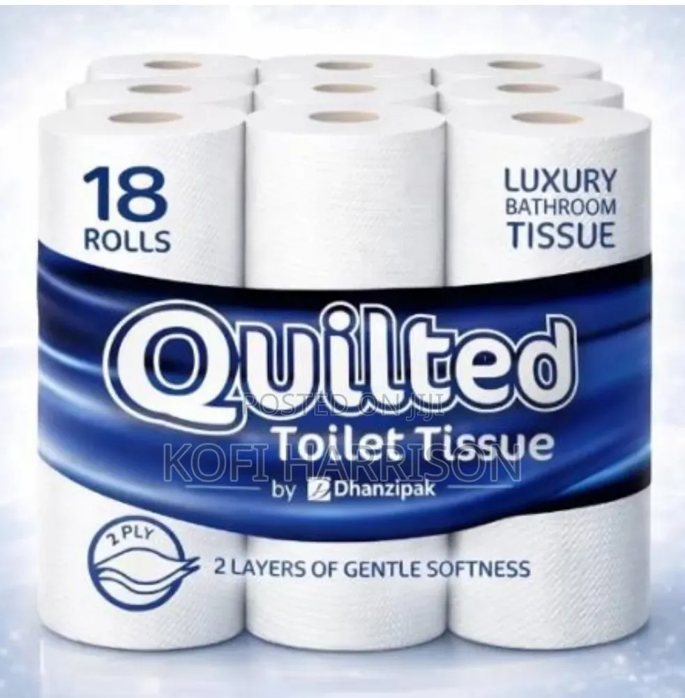 Quilted Toilet Rolls (Pack of 18)