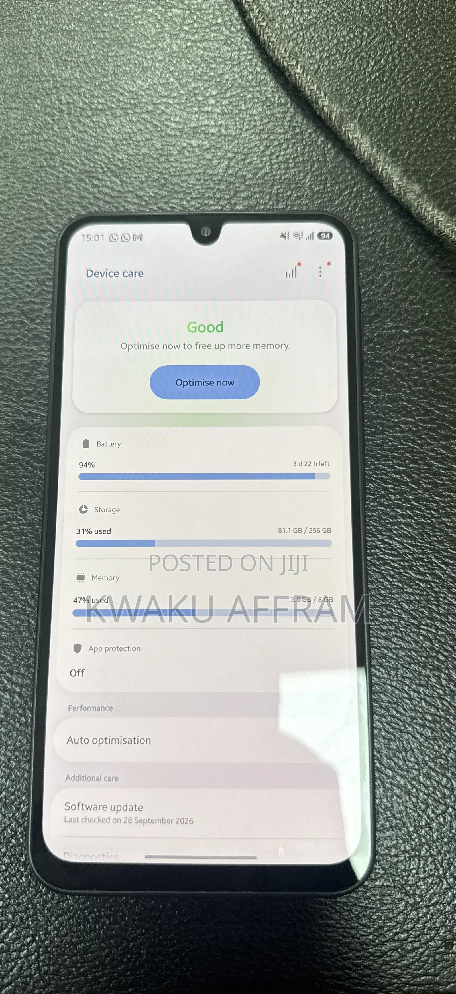 Samsung Galaxy A17 256 GB Black