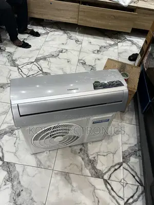 Anti-Rust Nasco 1.5hp Silver Finish R410 Air Conditioner