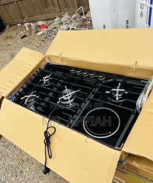 Choose Premium Kenwood 90cm Tempered Glass 4 Gas + 1 Electric Hob