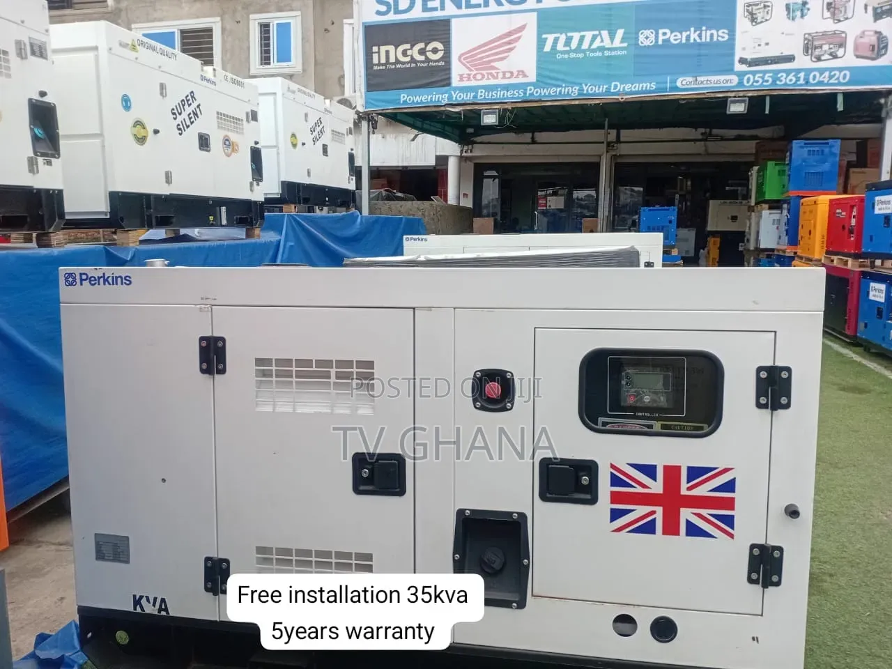 Perkins 35kVA Diesel Genset – Reliable High Performance 35kva