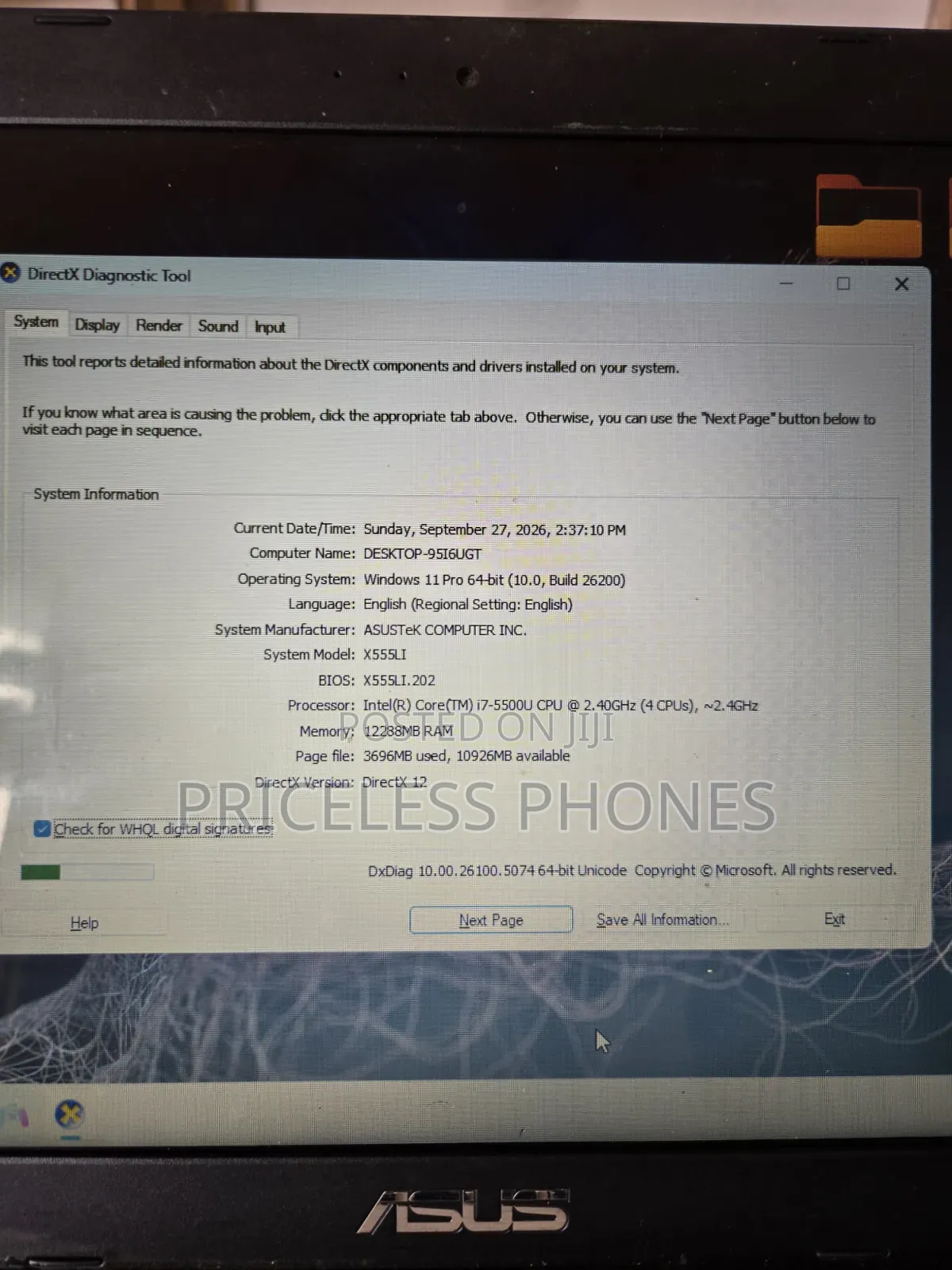 Laptop Asus X555LA 12GB Intel Core i7 SSD 256GB