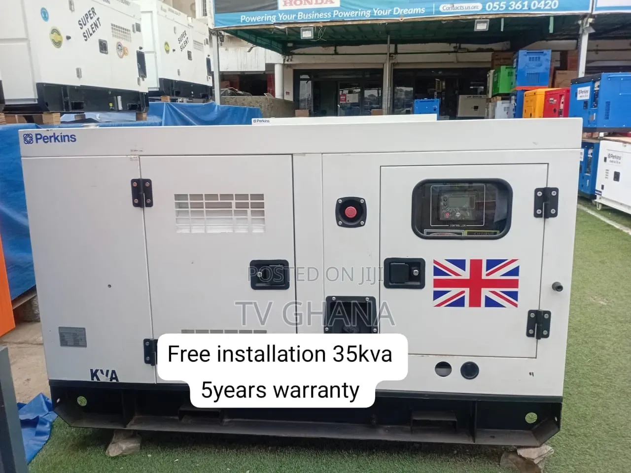 Perkins 35kVA Diesel Genset – Massive Performance Reliable 35kva