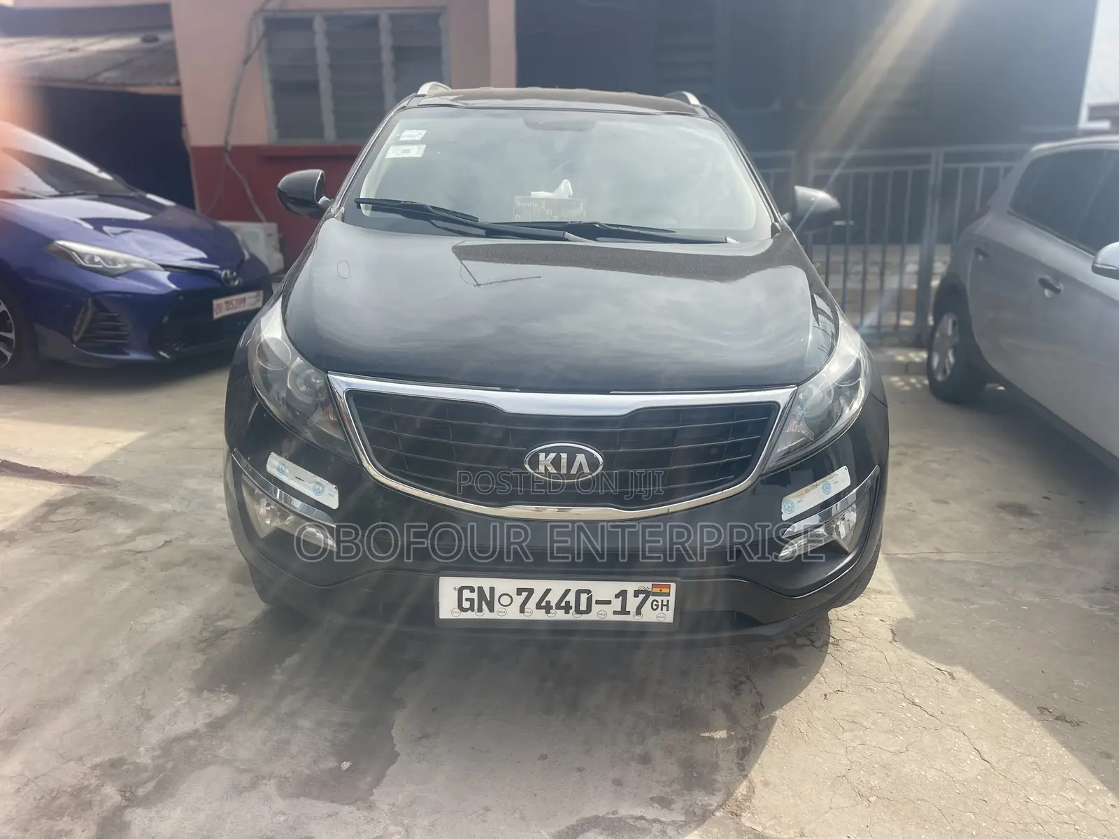 Kia Sportage Base 4dr FWD (2.4L 4cyl 6M) 2012 Black