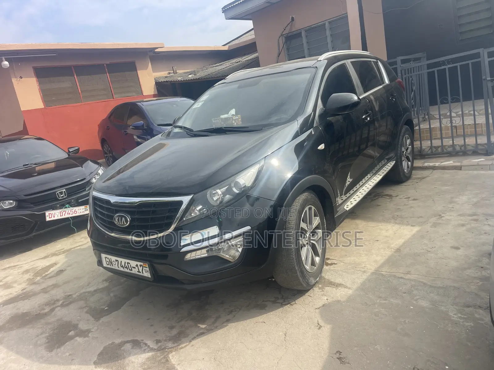 Kia Sportage Base 4dr FWD (2.4L 4cyl 6M) 2012 Black