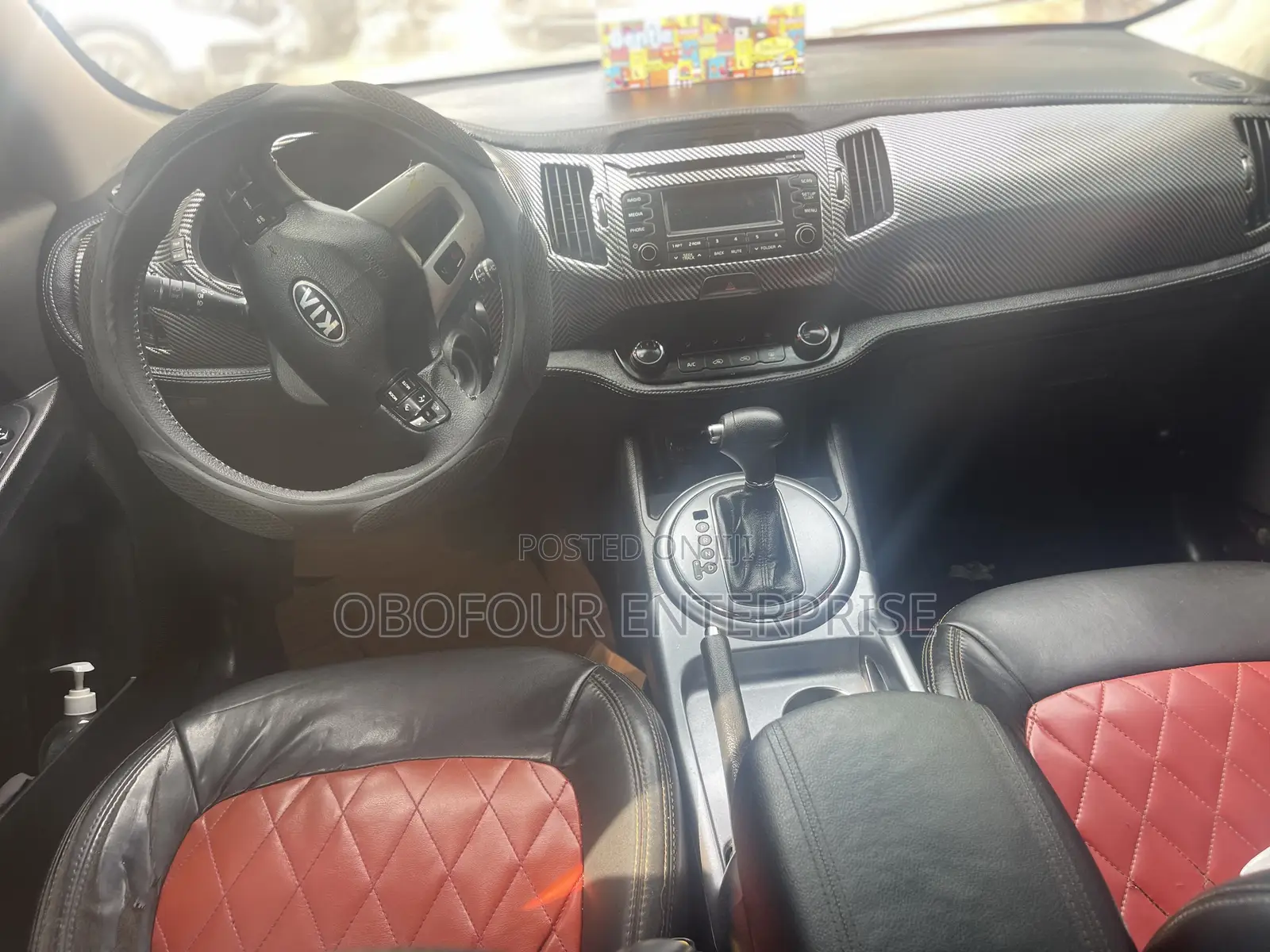 Kia Sportage Base 4dr FWD (2.4L 4cyl 6M) 2012 Black